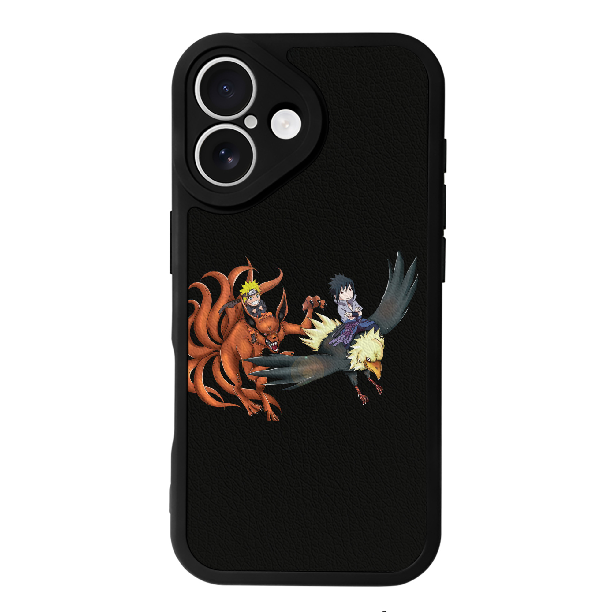 （画像用） NARUTO -ナルト- うずまき ナルト Uzumaki Naruto 【iPhone 16シリーズ対応】シリコンスマホケース（レザー調） 材質：シリコン